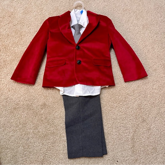 NWOT Nautica Velvet Blazer Outfit Set - Picture 5 of 11